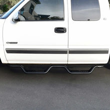 Load image into Gallery viewer, Westin 99-13 Chevrolet Silverado 1500 (Ext. Cab) Outlaw Drop Nerf Step Bars - Textured Black - Additional View 6