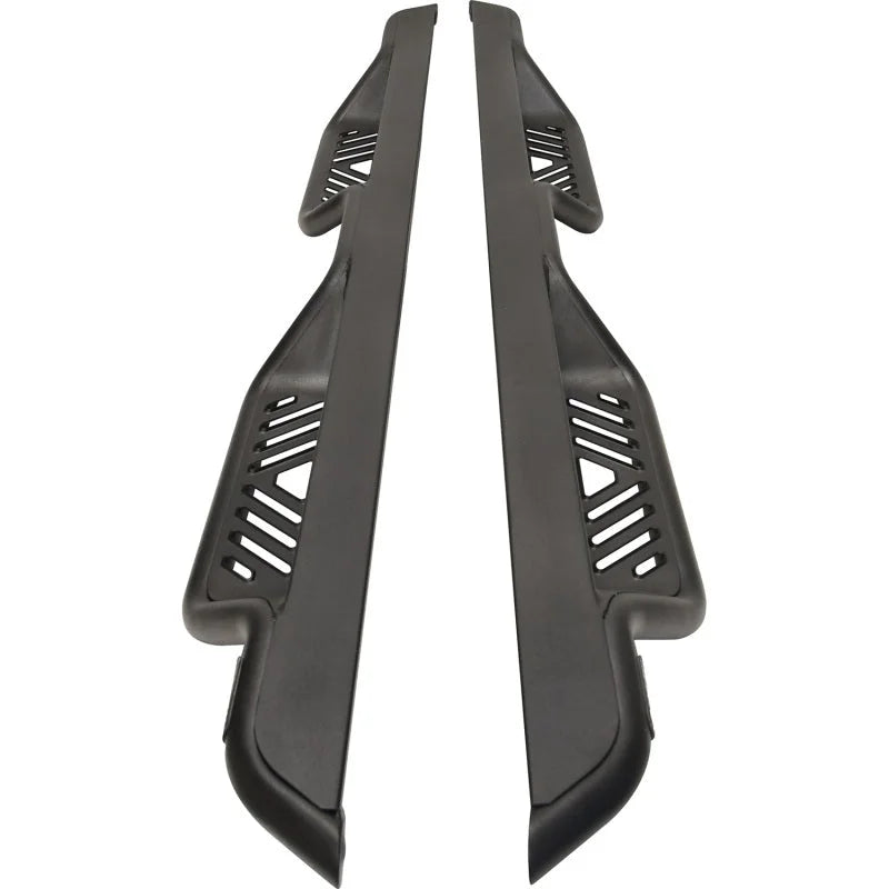 Westin 99-13 Chevrolet Silverado 1500 (Ext. Cab) Outlaw Drop Nerf Step Bars - Textured Black - Additional View 7