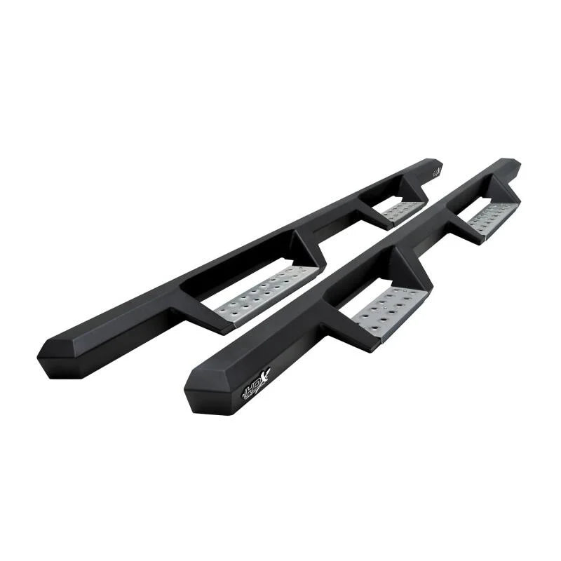 Westin 99-13 Chevy/GMC Silverado/Sierra 1500 Ext Cab HDX Nerf Step Bars - Textured Black - Main Product View