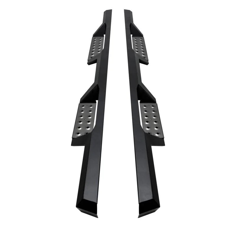 Westin 99-13 Chevy/GMC Silverado/Sierra 1500 Ext Cab HDX Nerf Step Bars - Textured Black - Additional View 9