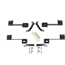 Load image into Gallery viewer, Westin 99-14 Chevy Silv 2500/3500 Reg/Ext Cab Premier Oval Nerf Step Bar Mount Kit - Blk - Main Product View