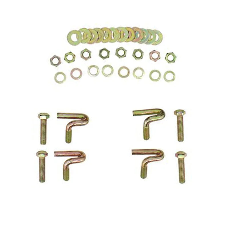 Westin 99-14 Chevy Silv 2500/3500 Reg/Ext Cab Premier Oval Nerf Step Bar Mount Kit - Blk - Side View