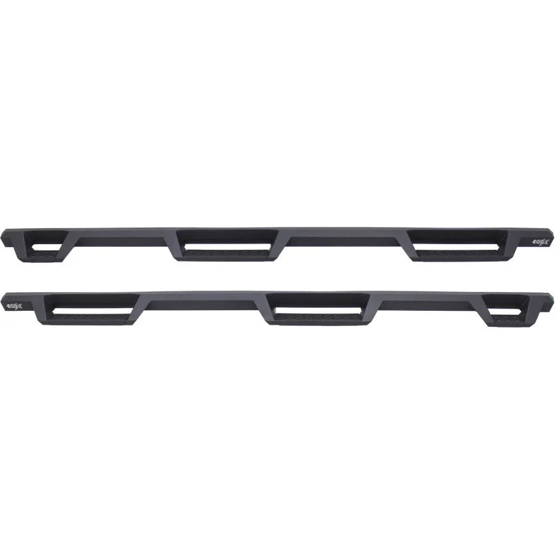 Westin 99-16 Ford F-250/350/450/550 CC (6.75ft Bed) HDX Drop Whl to Whl Nerf Step Bars - Text Blk - Additional View 7
