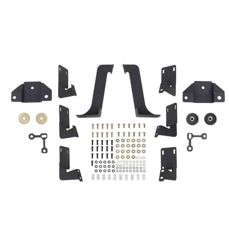 Westin 99-16 Ford F-250/350/450/550 CC (6.75ft Bed) HDX Drop Whl to Whl Nerf Step Bars - Text Blk - Additional View 8