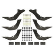 Load image into Gallery viewer, Westin 99-16 Ford F-250/350/450/550HD Reg/Supr Cab/Crew Premier Oval Nerf Step Bar Mount Kit - Blk - Main Product View