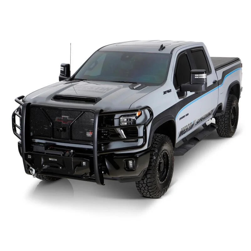 Westin AT6 Running Boards Black fits 2019-2026 Chevrolet Silverado 1500 / 2020-2026 Chevrolet Silverado 2500 / 2020-2026 C...