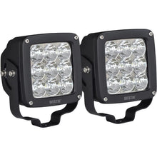 Load image into Gallery viewer, Westin Axis LED Auxiliary Light 4.5 inch x 4.5 inch Square Flood w/3W Osram (Set of 2) - Black - Main Product View