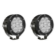 Load image into Gallery viewer, Westin Axis LED Auxiliary Light 4.75 inch Round Flood w/3W Osram (Set of 2) - Black - Side View