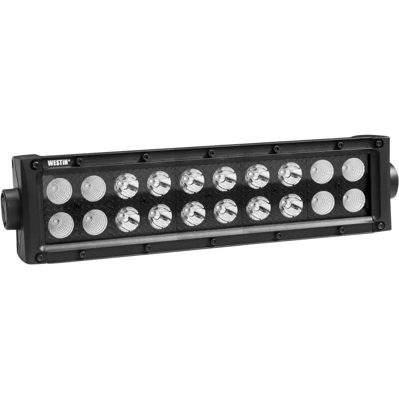 Westin B-FORCE LED Light Bar Double Row 10 inch Combo w/3W Cree - Black - Main Product View