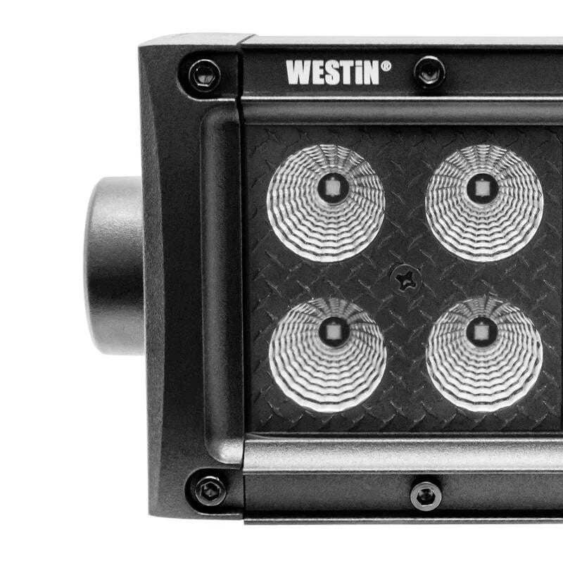 Westin B-FORCE LED Light Bar Double Row 2 inch Flood w/3W Cree - Black - Installation View