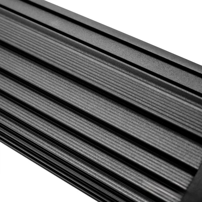 Westin B-FORCE LED Light Bar Double Row 30 inch Combo w/3W Cree - Black - Side View
