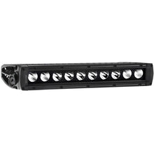 Load image into Gallery viewer, Westin B-FORCE LED Light Bar Single Row 10 inch Combo w/5W Cree - Black - Side View