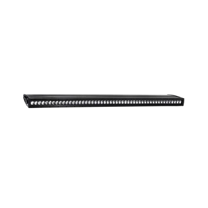 Westin B-FORCE LED Light Bar Single Row 50 inch Combo w/5W Cree - Black - Side View
