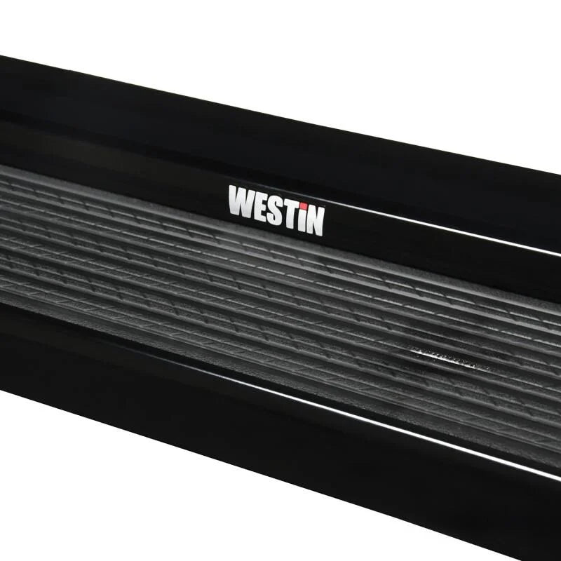 Westin Black Aluminum Running Board 68.4 inches SG6 Running Boards - Blk - Installation View