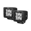 Load image into Gallery viewer, Westin Compact LED -4 5W Cree 3 inch x 3 inch (Set of 2) - Black - Side View