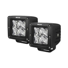 Load image into Gallery viewer, Westin Compact LED -4 5W Cree 3 inch x 3 inch (Set of 2) - Black - Side View