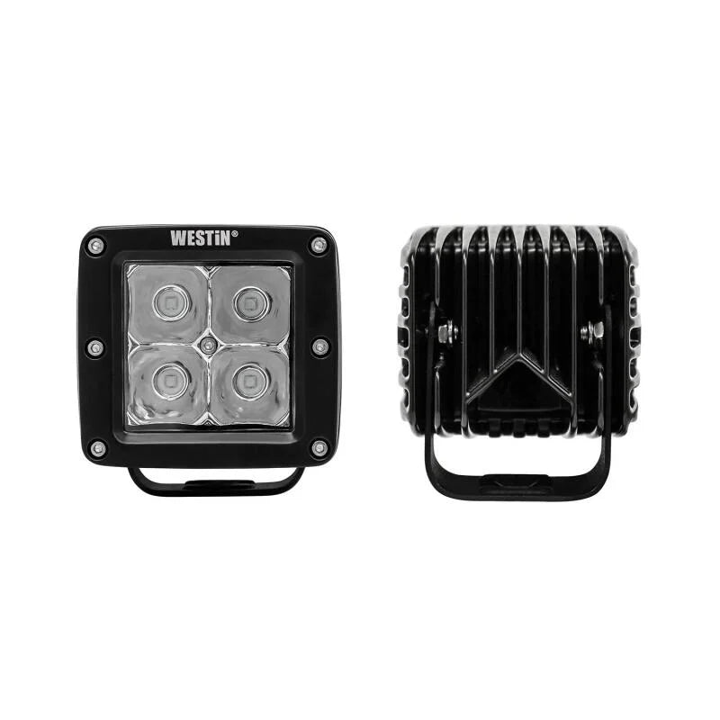 Westin Compact LED -4 5W Cree 3 inch x 3 inch (Set of 2) - Black - Additional View 6