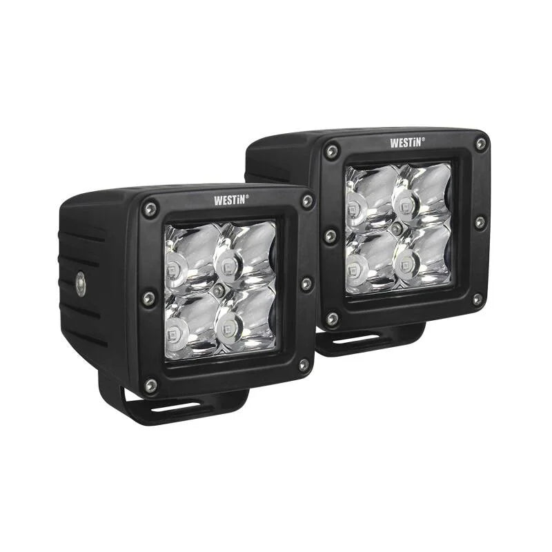 Westin Compact LED -4 5W Cree 3 inch x 3 inch (Set of 2) - Black - Additional View 7