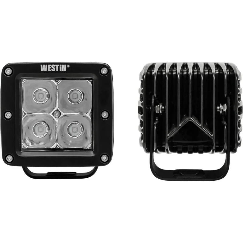 Westin Compact LED -4 5W Cree 3 inch x 3 inch (Set of 2) - Black - Additional View 9