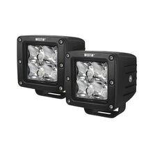 Load image into Gallery viewer, Westin Compact LED 5W 3.2 inch x 3 inch (Set of 2) - Black - Side View