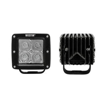 Load image into Gallery viewer, Westin Compact LED 5W 3.2 inch x 3 inch (Set of 2) - Black - Back View