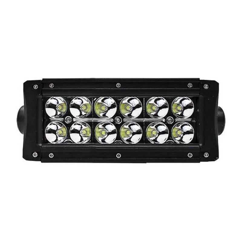 Westin EF2 LED Light Bar Double Row 6 inch Spot w/3W Epistar - Black - Main Product View