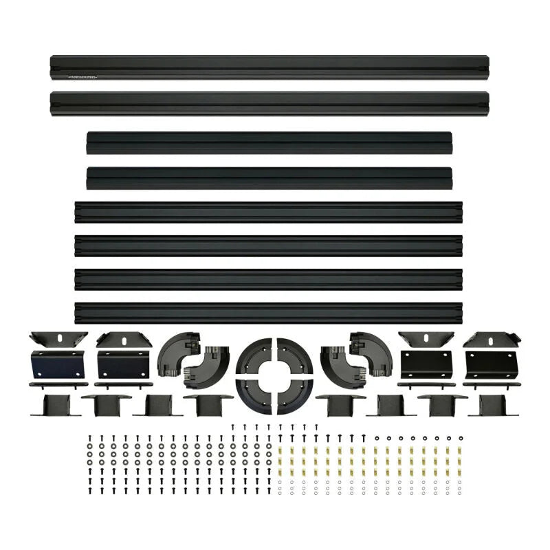 Westin EXP Roof Rack for Full Size EXP Truck Cap (RACK ONLY - NO CAP) 50x58in. - Tex. Blk - Additional View 5