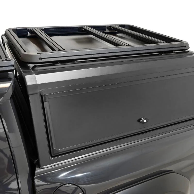 Westin EXP Roof Rack for Mid Size EXP Truck Cap (RACK ONLY - NO CAP) 45x55in. - Tex. Blk - Additional View 8