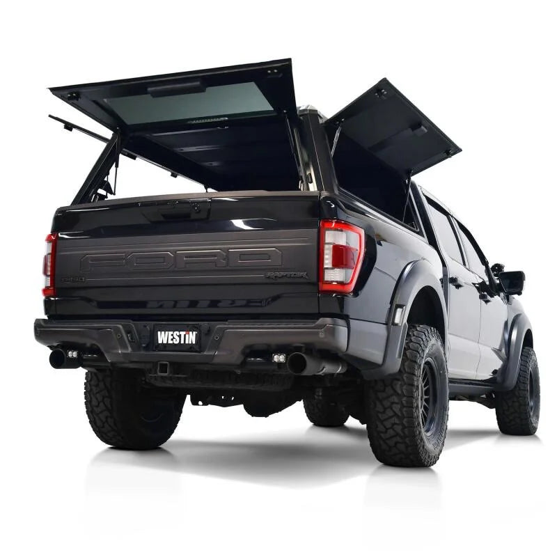 Westin EXP Truck Cap COMPLETE KIT A + B (21-25 Ford F-150/Lightning/Raptor CC 5.5ft. Bed) - Additional View 5