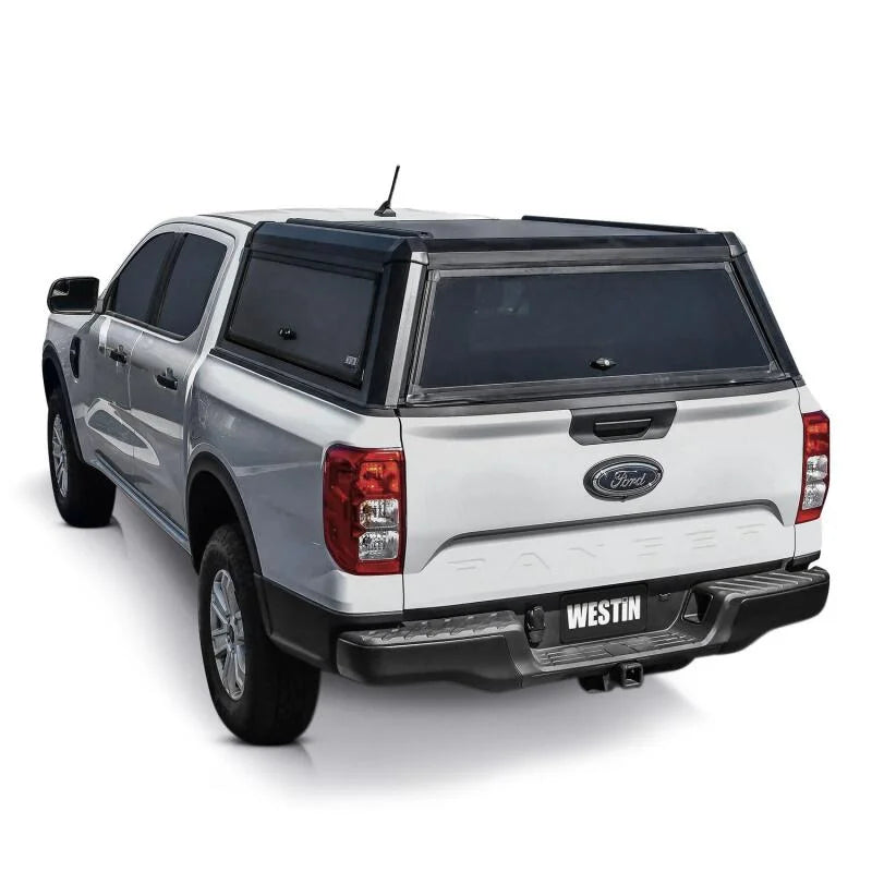 Westin EXP Truck Cap COMPLETE KIT A + B (24-25 Ford Ranger CC 5ft. Bed) - Side View