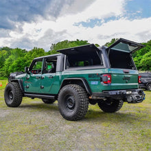 Load image into Gallery viewer, Westin EXP Truck Cap COMPLETE KIT A + BS (20-23 Jeep Gladiator) - Black - Side View