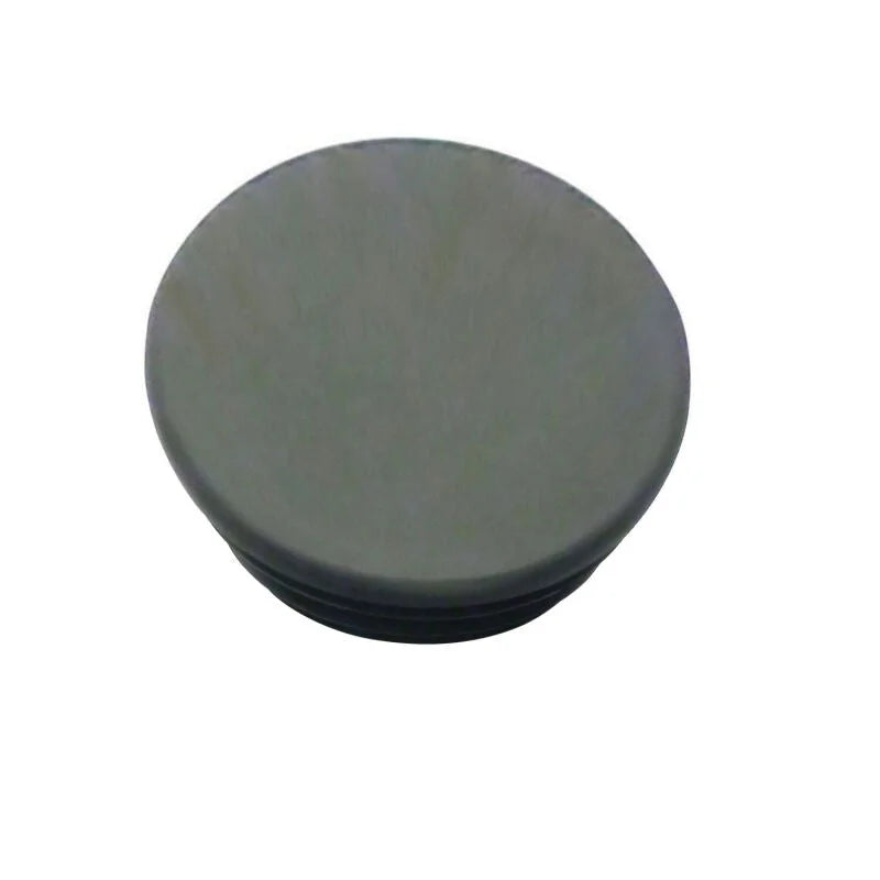 Westin End Cap - 3 inch E-Series Sb - Black - Side View