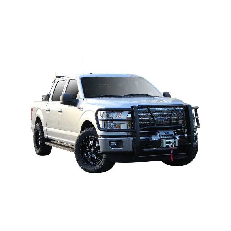 Westin Ford F-150/F-150 XL SSV 15-20 HDX Winch Mount Grille Guard - Side View