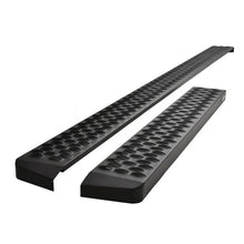 Load image into Gallery viewer, Westin Ford Transit Van 150/250/350 (46in Driver &amp; 97in. Pass) Grate Steps Running Boards - Tex. Blk - Main Product View
