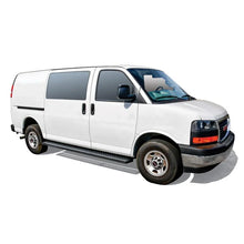 Load image into Gallery viewer, Westin Ford Transit Van 150/250/350 (46in Driver &amp; 97in. Pass) Grate Steps Running Boards - Tex. Blk - Additional View 5