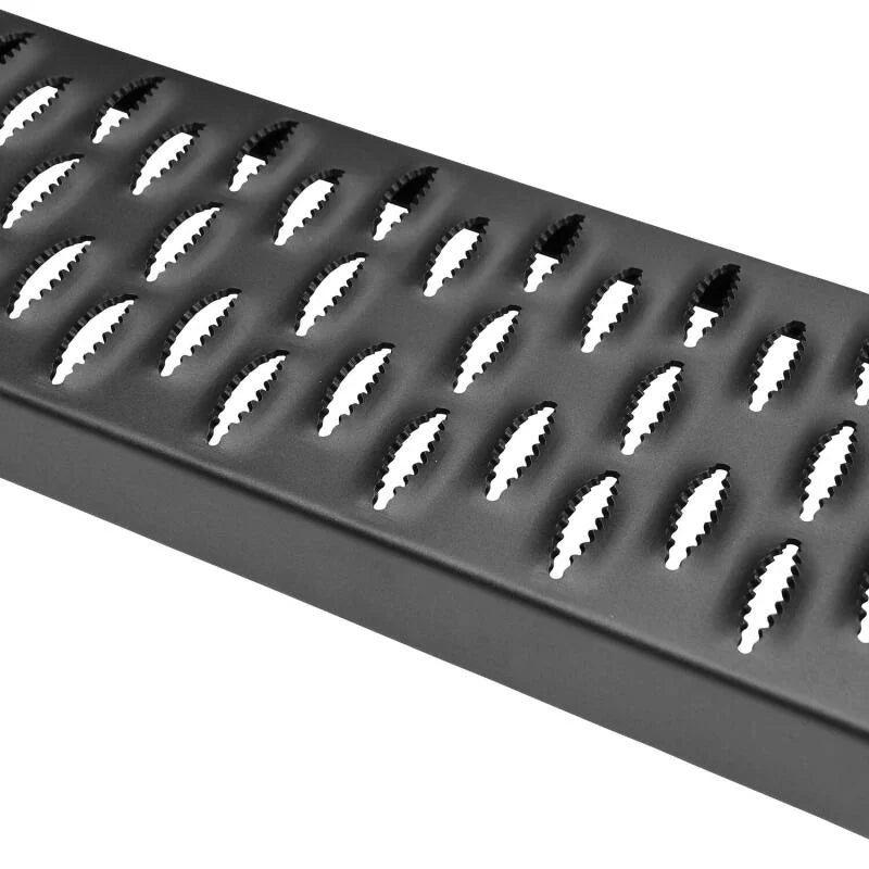 Westin Ford Transit Van 150/250/350 (Single 54in Pass Door) Grate Steps Running Boards - Tex. Blk - Additional View 7