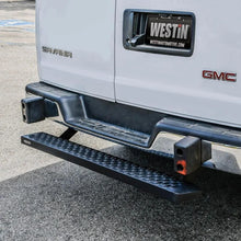 Load image into Gallery viewer, Westin Ford Transit Van 150/250/350 (Single 54in. Pass Door) Grate Steps Running Boards - Tex. Blk - Additional View 7