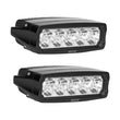 Load image into Gallery viewer, Westin Fusion5 LED Light Bar Single Row 5.5 inch Flex w/3W Epistar (Set of 2) - Black - Main Product View