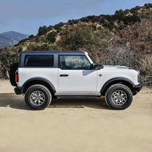 Load image into Gallery viewer, Westin Grate Steps Running Boards 54 in - Textured Black - Back View