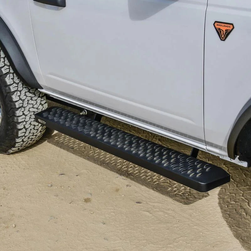 Westin Grate Steps Running Boards 54 in - Textured Black - Additional View 5
