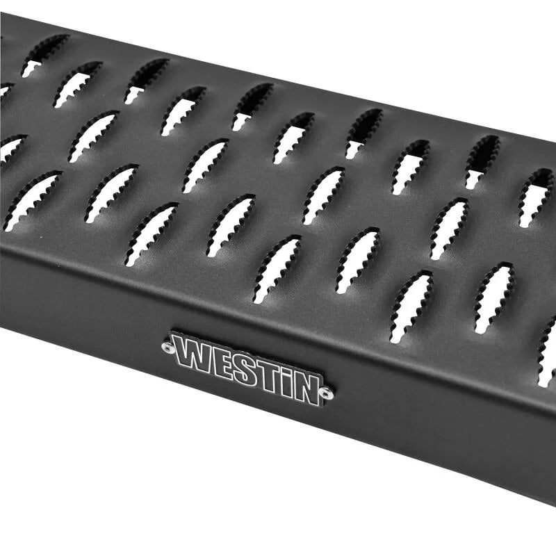 Westin Grate Steps Running Boards 54 in - Textured Black - Additional View 9