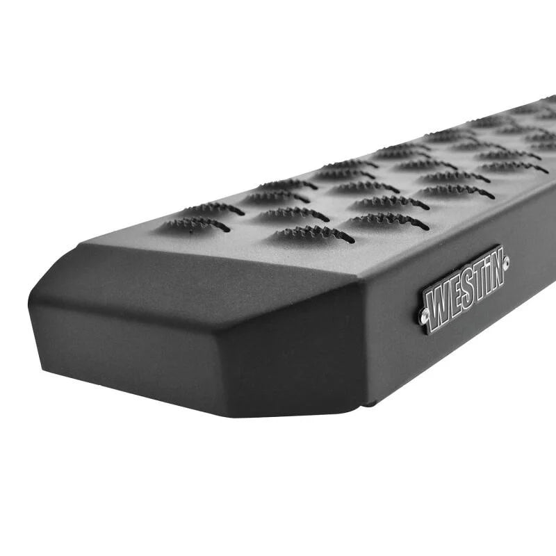 Westin Grate Steps Running Boards 54 in - Textured Black - Additional View 10