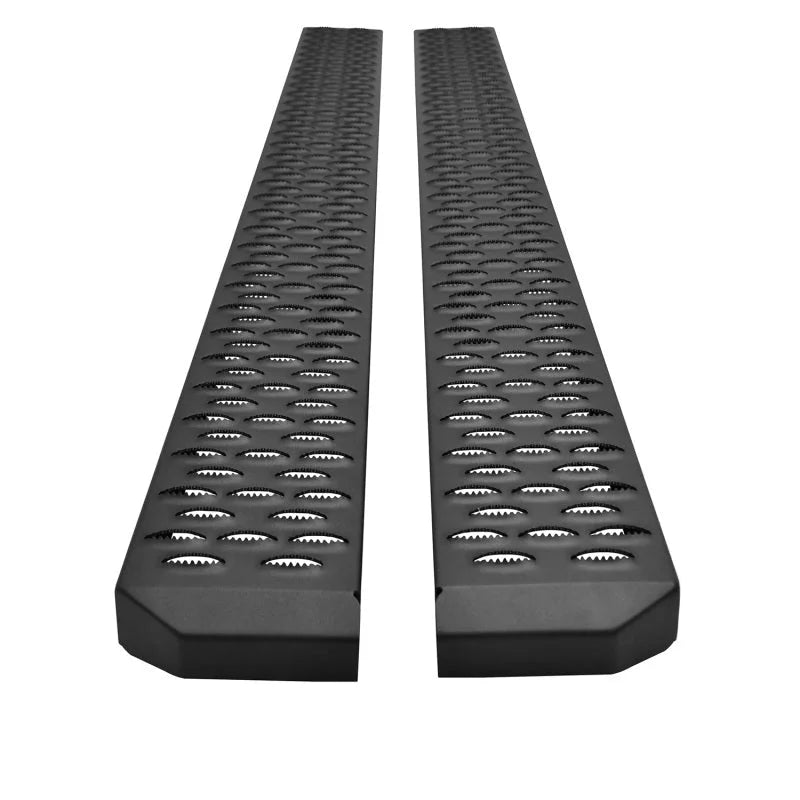 Westin Grate Steps Running Boards 68 in - Textured Black - Additional View 9