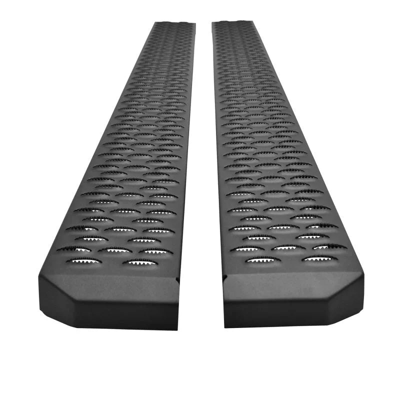 Westin Grate Steps Running Boards 75 in - Textured Black - Additional View 10