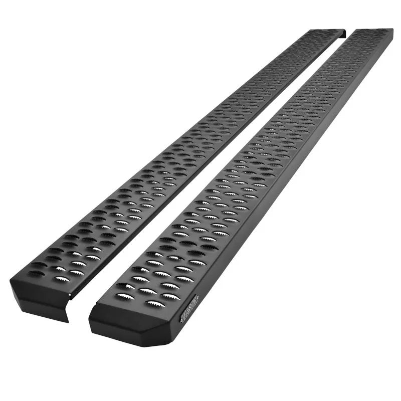 Westin Grate Steps Running Boards 79 in - Textured Black - Main Product View