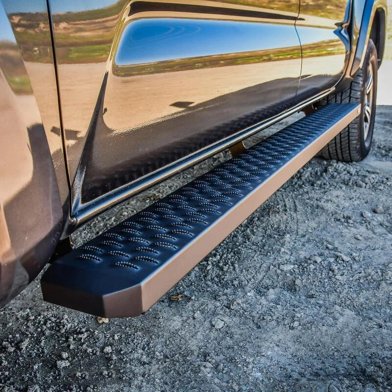 Westin Grate Steps Running Boards 79 in - Textured Black - Additional View 7