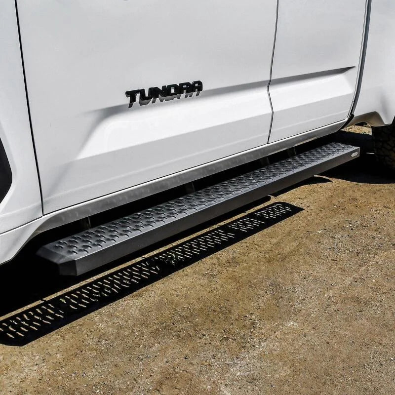 Westin Grate Steps Running Boards 79 in - Textured Black - Additional View 10