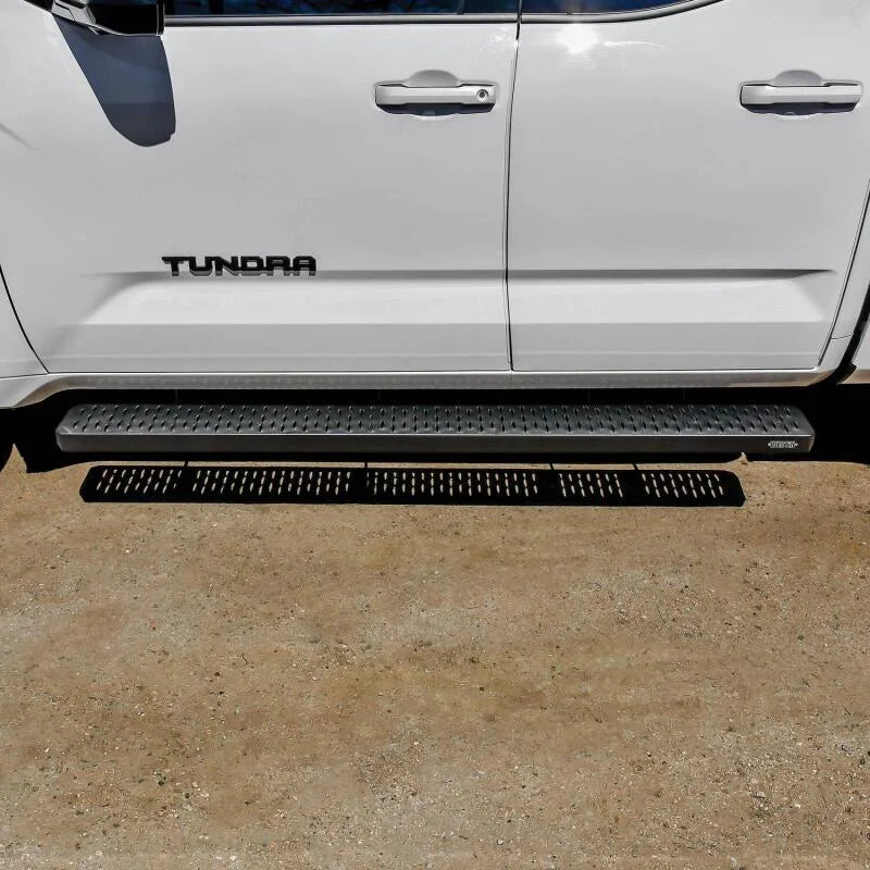 Westin Grate Steps Running Boards 79 in - Textured Black - Additional View 12
