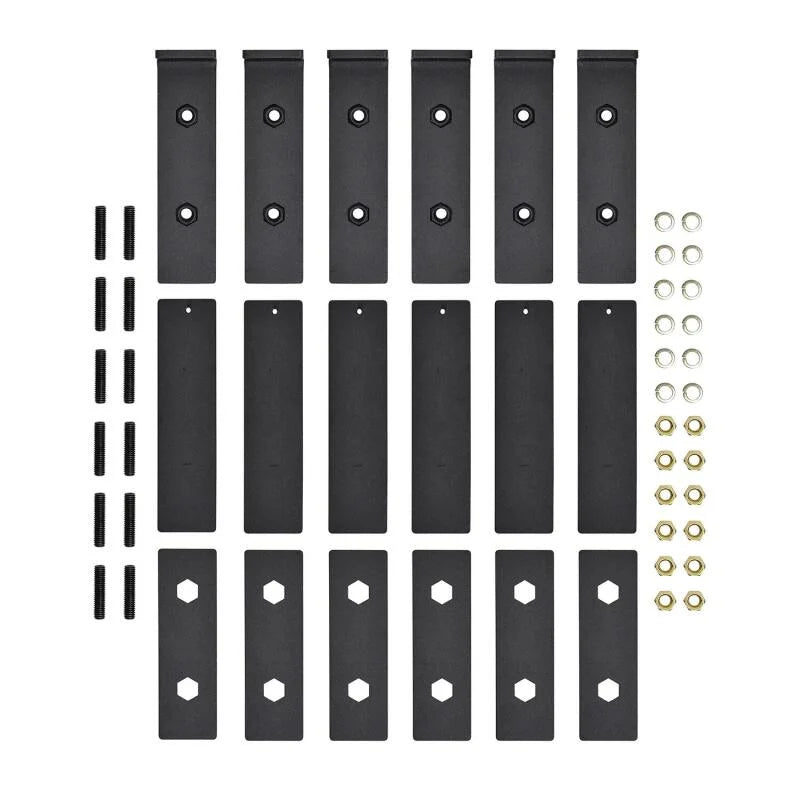 Westin Grate Steps Running Boards 79 in - Textured Black - Additional View 13
