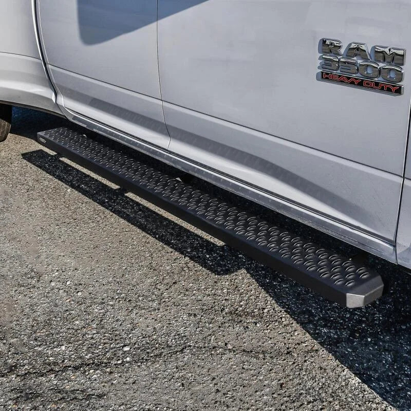 Westin Grate Steps Running Boards 83 in - Textured Black - Additional View 5